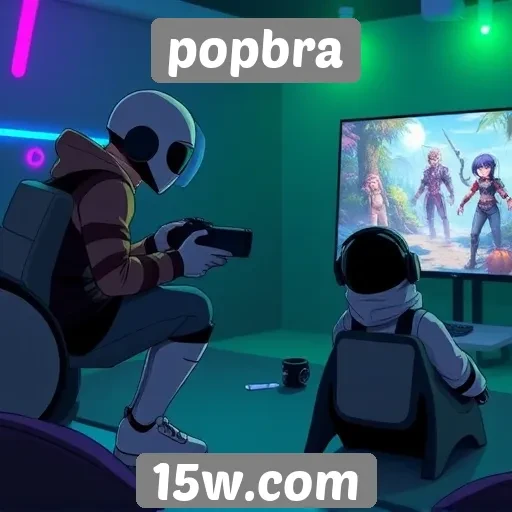Acessibilidade em jogos no site Popbra