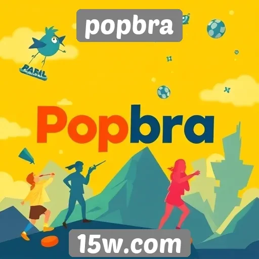 História do site de jogos Popbra em foco