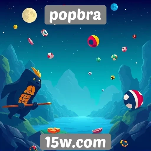 Análise de jogos populares no site popbra